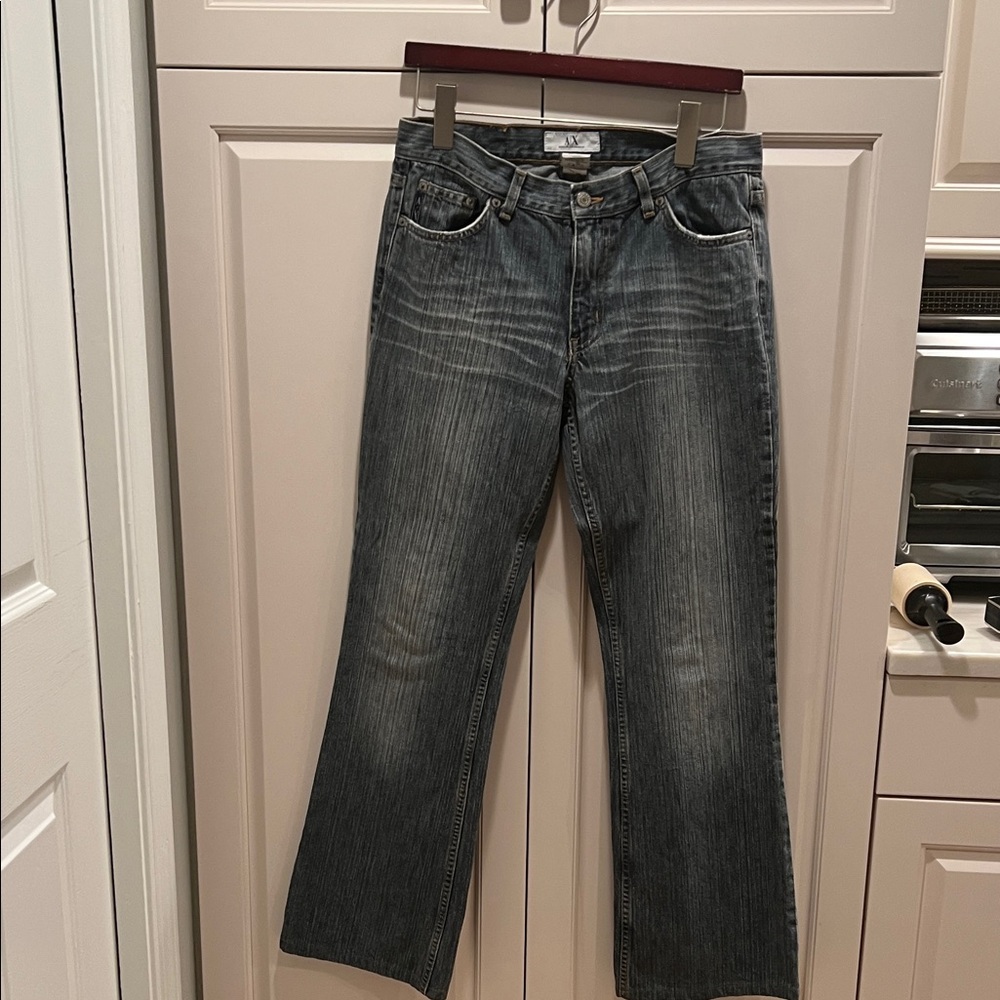 Armani Exchange wide legged Jeans New 10